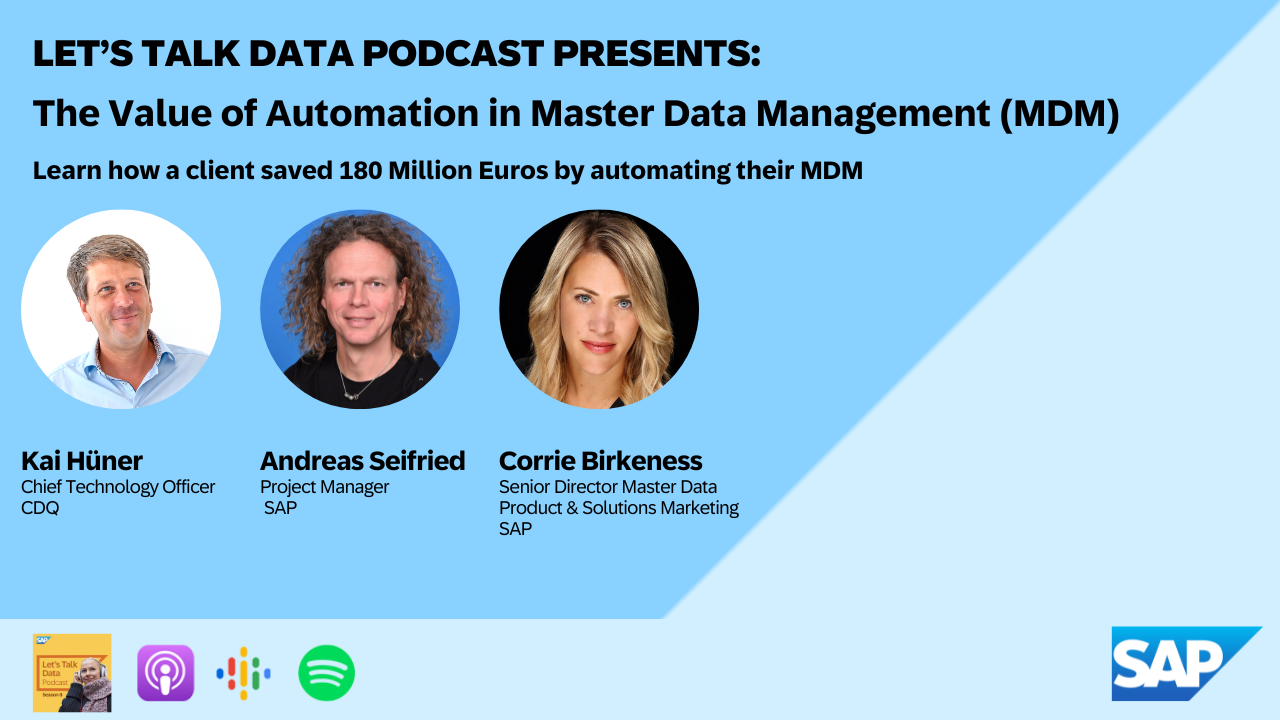 Listen to the Value of Automation SAP podcast Value of Automation SAP podcast